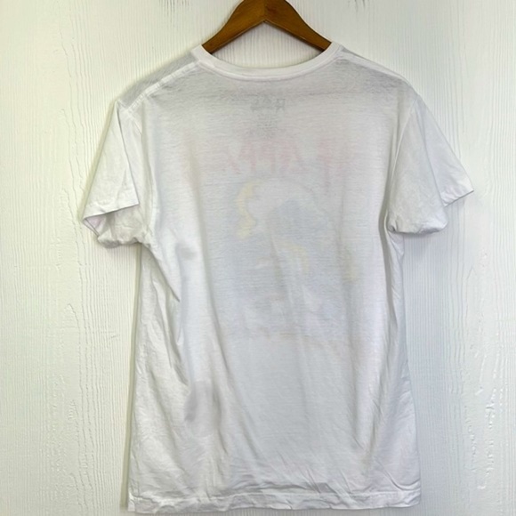 Def Leppard - Double Faces Hysteria Fun Graphic Short Sleeve Band Tee Size Med - Picture 9 of 9